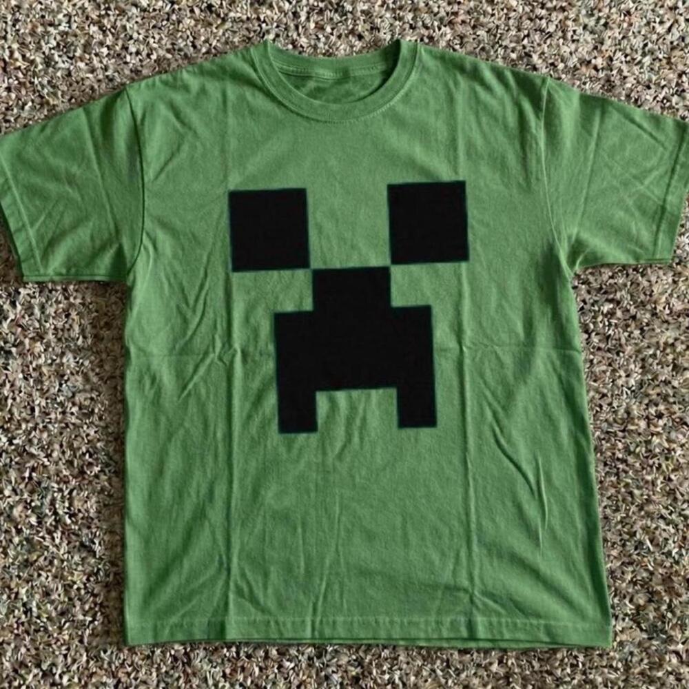 Minecraft Creeper Green T-Shirt